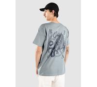 RVCA Benj Battle T-Shirt bleu XL