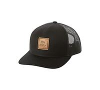 RVCA Casquette de camionneur réglable Snapback pour homme, noir, Taille unique