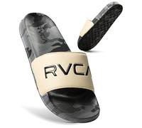 RVCA Homme Sport Slide Tongues, Kaki foncé, 42 EU