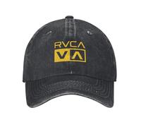 RVCA VA Unisexe Casquette de Baseball RVCA Plage Stuff en Détresse Lavé Casquettes Chapeau Mode Extérieur Été Couvre-Chef Cadeau