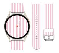 Rvciby Bracelet Silicone 20mm Compatible Avec Galaxy Watch 7 6 5 4 FE 40mm 44mm,Étanche & Résistant, Alternative Durable Pour Vivoactive 5/Vivoactive 3
