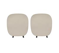 RVEVFBKBAL Voiture Coussin Siège Auto Tapis Respirants pour Civic pour Jazz pour Accord pour Pilote pour CRV pour Odyssey pour Passeport pour Ville pour Navette(R-QZ-2Pcs Off White)