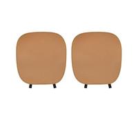 RVEVFBKBAL Voiture Coussin Siège Auto Tapis Respirants pour Civic pour Jazz pour Accord pour Pilote pour CRV pour Odyssey pour Passeport pour Ville pour Navette(R-QZ-2Pcs Cognac)
