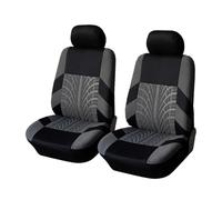 RVEVFBKBAL Voiture Housse Siège Voiture 2 + 1 Universelle pour Citroën pour Jumpy 2005(2PC Front Gray)