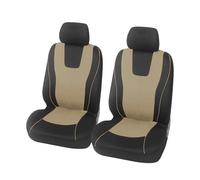 RVEVFBKBAL Voiture Housse Siège Voiture Universelle pour pour Focus(2 Places - Beige)