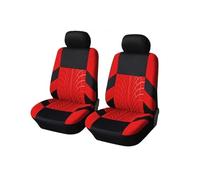 RVEVFBKBAL Voiture Housses Siège Auto 2 + 1 pour Citroën pour Jumpy(Rouge 2 pièces)