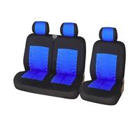 RVEVFBKBAL Voiture Housses Siège Auto 2+1 Universelles pour VW LT T4 T5(Bleu)