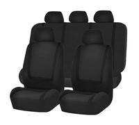 RVEVFBKBAL Voiture Housses Siège Auto Coussin pour A3 2004-2023 pour A4 1995-2023 pour Horizon 2000-2018(5 Places - Noir)
