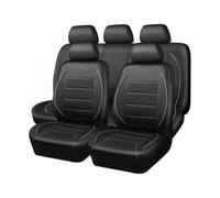RVEVFBKBAL Voiture Housses Siège Auto Cuir pour Breeze(Noir Blanc)