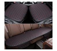 RVEVFBKBAL Voiture Housses Siège Auto Protecteur Cuir PU Coussin Universel Tapis Chaise(Rouge 1 Jeu)