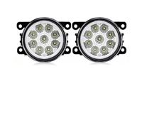 RVEVFBKBAL Voiture Pour Citroën Pour Jumpy Pour Xsara Pour C-Crosser Pour Berlingo Pour C-Elysee C1 C3 C4 C5 C6 DS3 DS4 DS5 Feu Antibrouillard LED Pour Voiture(9 Led White)