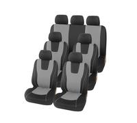 RVEVFBKBAL Voiture pour Kia pour Rio K2 Housse Siège Voiture Universelle(7 Seats - Gray)