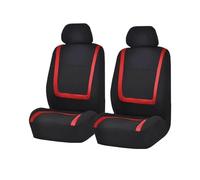 RVEVFBKBAL Voiture pour Nissan pour Qashqai pour Altima pour Juke pour Lannia pour Atofinder pour Rogue pour Sentra pour Serena Navara Housses Siège Auto(ZT02-2Seats-Red)