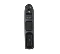RVEVFBKBAL Voiture pour Peugeot 207 207SW 207CC 6554.QA 6554QA Interrupteur De Lève-vitre Électrique Verre + Bouton Pliable Rétro Accessoires(No Fold Button)