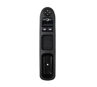 RVEVFBKBAL Voiture pour Peugeot 207 207SW 207CC 6554.QA 6554QA Interrupteur De Lève-vitre Électrique Verre + Bouton Pliable Rétro Accessoires(with Fold Button)