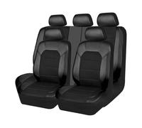 RVEVFBKBAL Voiture pour Toyota pour Land Cruiser pour Prado 120 Housse Siège Voiture Cuir(Noir)