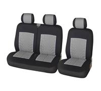 RVEVFBKBAL Voiture pour VW pour Golf VII Housse Siège Auto(Gray-3PCS)