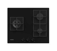 Table De Cuisson Gaz 60cm 3 Feux Noir - RVG63B4MBB/1