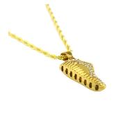 RVHAOODI 1 Pendentif Chaussure De Skateboard Collier Tendance Délicat Élégant Chic Dé