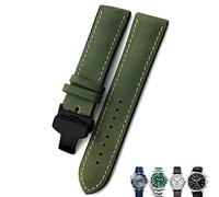 RVHAOODI 20mm 21mm 22mm Leather Watch Strap Black Brown Watch Bands For For Omega 300 For Hamilton For For IWC For Bracelet
