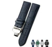 RVHAOODI 20mm 21mm 22mm Leather Watch Strap Black Brown Watch Bands For For Omega 300 For Hamilton For For IWC For Bracelet