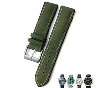 RVHAOODI 20mm 21mm 22mm Leather Watch Strap Black Brown Watch Bands For For Omega 300 For Hamilton For For IWC For Bracelet