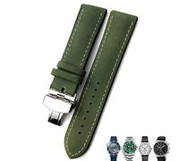 RVHAOODI 20mm 21mm 22mm Leather Watch Strap Black Brown Watch Bands For For Omega 300 For Hamilton For For IWC For Bracelet