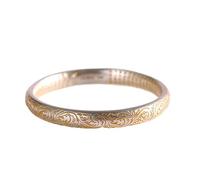 RVHAOODI 7-7,5 pouces Classic Luxury Propice 999 Brangle en argent sterling pour WO, artisanat traditionnel, accessoire parfait pour la date, anniversaire