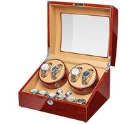 RVHAOODI Automatic Watch Winder,Solid Wood Automatic Watch Winder Box Piano Finish Extremely Silent Motor for Man Women Watches Watches Display Beautiful Scenery
