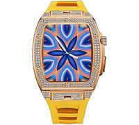 RVHAOODI Bling Diamond Watch Cover Cover Case Modification Kit , pour 45 mm 44 mm STRAPE REFFICATION BIJELRIE MÉTAL FEMMES , pour Iwatch SE 8 7 6 4 5 4 Band de remplacement