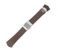 RVHAOODI Bracelet Watch Bracelet Silicone Watch Band pour Ulysse-Nardin Marine imperméable Rubber Watchstrap Sports 25 * 12mm Man Watchs Sport