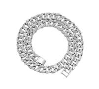 RVHAOODI Chaînes pour mâles bijoux cuba gold punk bijoux