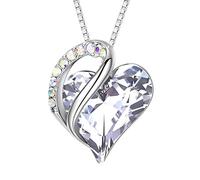 RVHAOODI Collier coeur de l'océan pour femmes, collier de coeur océan