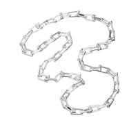 RVHAOODI Collier en fer à cheval pour femmes et hommes, colliers en fer à cheval, collier de pendentif en forme de U-Tiff Classic, charmant collier de sabot à cheval