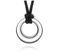 RVHAOODI Colliers d'urn pour cendres en acier inoxydable commémoratif Urnes Pendants Colliers Circle de vie Eternity Cremation Ashes Bijoux KeepSake, 1