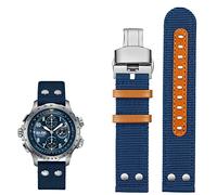 RVHAOODI For Hamilton Khaki aviation Watch H77616533 H70615733 Watch Strap Men WatchBand Beyond wind speed series nylon canvas 20mm 22mm