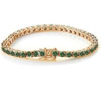 RVHAOODI Moisanite Tennis D Color Moisanite Diamond pour S925 Sterling Silver Moissanite Bracelet