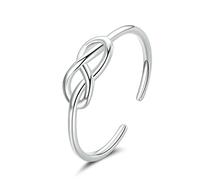 RVHAOODI Symbole de l'infini pour la déclaration de fiançailles bijoux