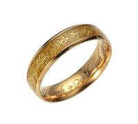 RVHAOODI Titanium Steel One Ring of Power Ring pour les hommes Femmes Color