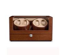 RVHAOODI Watch Winder Box 4+0 Watches Automatic Watch Winder with Lock 5 Modes Wooden ge Case Deluxe