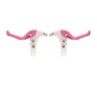 RVIFY 1 Paire VTT Manette de Vitesse Levier de Frein Enfants Enfants leviers de Frein de vélo poignée de Frein de vélo(Pink)