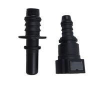 RVIFY Filtre à urée kit 9.89 ID8 Voiture Courbe Ligne de Carburant connecteur Rapide Tuyau d'urée raccords de Tuyau Filtre raccord adapté pour Tuyau de Carburant Filtre à Solution d'urée(2 Items B)