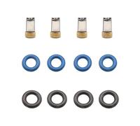 RVIFY Filtre à urée kit Kit de réparation d'injecteur de Carburant, 4 Jeux de filtres, Joints d'étanchéité, œillets adaptés pour Essence 1.4 16v 1984F4 IPM018 IPM012 IPM-018 Filtre à Solution d'urée