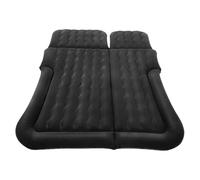 RVIFY Lit de Voiture Matelas pneumatique Gonflable pour Voiture, lit de Voiture Pliable avec 2 oreillers, Coussin de Couchage de Camping, Voyage, Camping, Sieste Matelas Gonflable(Black)