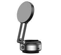 RVIFY Montages intérieurs Support de téléphone à Ventouse magnétique pour 16/15/14/13/12 Pro Max Plus, Support de téléphone de Voiture réglable à 360 ° Attache Voiture Pare-Brise