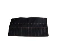 RVIFY Organisateur Outils Étui de Transport pour Burin, Porte-Rouleau d'outils de Poche en Toile, Pochette pour clé, Organisateur pour Couteaux, marteaux, gouges Sac à Outils(12 Holes)