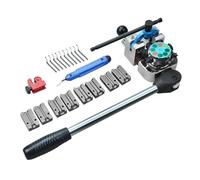 RVIFY Roulement Douilles Outil Manuel pour évaser Les conduites de Frein, Type Tourelle, avec Mini Coupe-Tube Coffret Extraction de Roulement(Model-45)