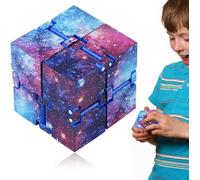 RVKAL-1 Pcs Infinity Cube Cube Infini Jouets Fidget Anti Stress Cube Pour Soulagement Du Stress Et De L'Anxiété Relaxant