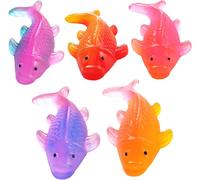 RVKAL-5Pcs Gradient Color Series Mignon Doux Carpe Mochi Squishy Jouet,Peluche Jouet,Décompresser Squeeze Jouet,Prix De Classe,Tapis Goodie Bags Pour Enfants,Jouets Sensoriels Et Plus