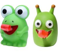 RVKAL-Lot De 2 Grenouilles Vertes À Gros Yeux-Jouet De Récompense Scolaire-Jouet Sensoriel Pour Les Personnes Souffrant D'Autisme,D'Anxiété Et De Stress Élevé